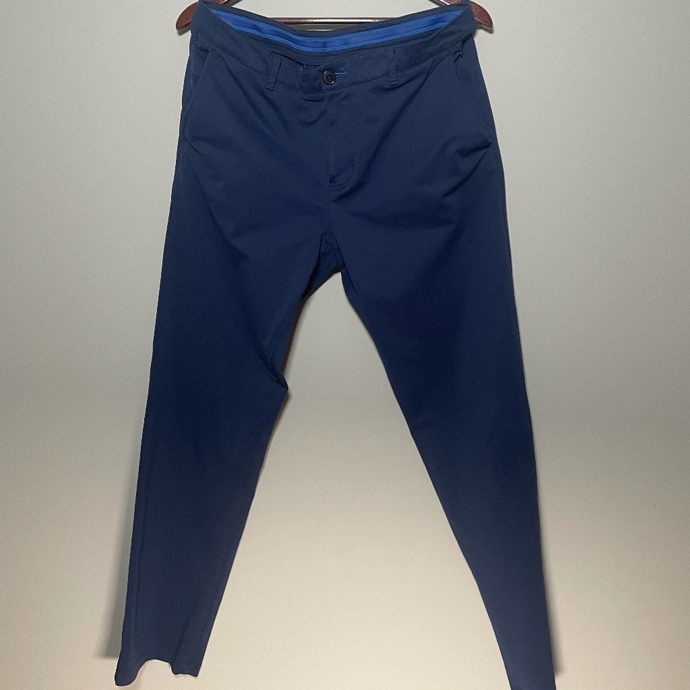 Twillory Performance Pants // BLUE Mens Dress Pants Size 34x34